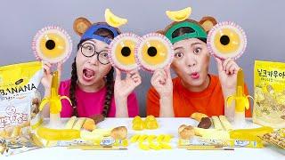 Chuối thực phẩm vàng Mukbang DONA Việt Nam