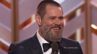 Jim Carrey raises important philosophical questions at an Award Ceremony..