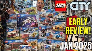 LEGO City January 2025 Early MEGA REVIEW! EVERY Set + Spaceship!