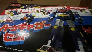 LIVE : Shokugan Modeling Project Voltes V DX Unboxing and Build (Part 1)