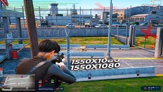 СКИЛЛОВОЕ РАЗРЕШЕНИЕ 1550 х1080 НА GTA5RP