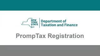 PrompTax Registration Demonstration