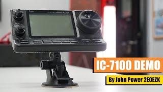 IC-7100 Demo by John Power 2E0EZK