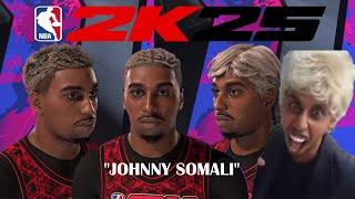 NBA2K25 - JOHNNY SOMALI - FACE CREATION!!!!!