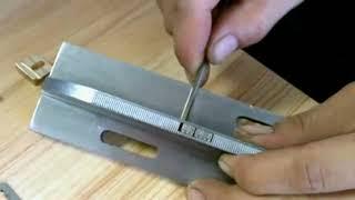 Tutorial demo how to infill the embossing letter in the sealing mould for ultrasonic sealer