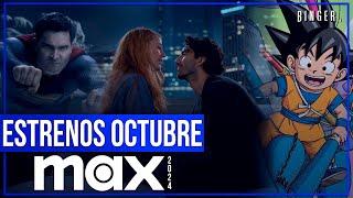 Estrenos MAX OCTUBRE 2024 | Series y Películas (HBO)