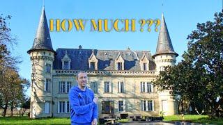 Must See Tour Of UNBELIEVABLE Chateau For Sale Near Bordeaux!