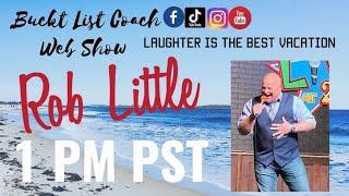 #WanderlustWednesday  Naked Crusin =) Comedian Rob Little  =)  Laughter is the best vacation!
