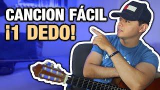  TU PRIMERA CANCION EN GUITARRA  - SUPER FACIL | SOLO CON UN DEDO | PARA PRINCIPIANTES