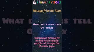 Message from  the stars - What do stars tell of today | 4-2-2022 #shorts