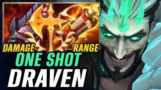 Wild Rift China DRAVEN - Ruined Draven S14 Ranked Gameplay + Build