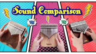 SHORT COMPARISON Kalimba 21 keys | Gecko - Lingting - HLURU