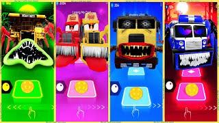 coffin dance - Giant Dump Truck  Fire truck eater  Truck Eater  Mack Truck eater Red | Tiles HOP