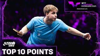 Top 10 Points | Presented by DHS | #WTTChongqing 2025