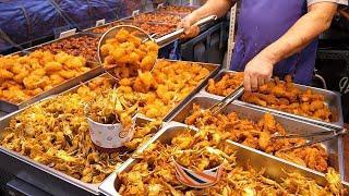 Fried Master! Fried Baby Crab , Fried Coconut Shrimp, Fried Chicken - TOP 3 / Korean Street Food