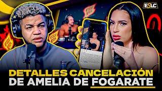 DETALLES EXCLUSIVOS DE LA CANCELACION DE AMELIA ALCANTARA DE FOGARATE RADIO!