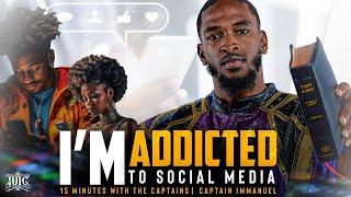 I'M ADDICTIED TO SOCIAL MEDIA || 15 Minutes W/ The Captains || #iuic