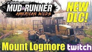 Mudrunner: American Wilds DLC - Mount Logmore - Hardcore Multiplayer!