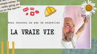 LA VRAIE VIE  VLOG 335 travaux, famille, ….