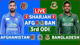 Bangladesh vs Afghanistan 3rd ODI Live Scores | BAN vs AFG 3rd ODI Live Scores & Commentary