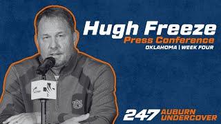 Auburn HC Hugh Freeze | Oklahoma week