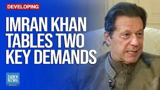 Imran Khan Says PTI Negotiation Efforts A "Good Thing" | Dawn News English