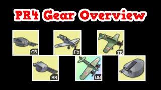 PR4 GEAR OVERVIEW! | Azur Lane