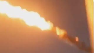 ПВО IRIS-T Украины сбивает ракету Х-101
