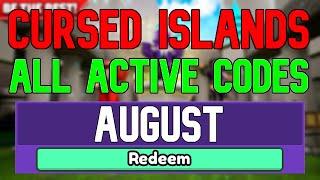 All New August 2022 Codes for ️Cursed Islands ROBLOX WORKING Cursed Islands Codes