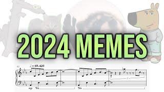 2024 Meme Music Medley (25+ Memes)