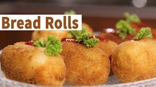 How to Make Rolls with Sandwich Bread | Mallika Joseph Food Tube