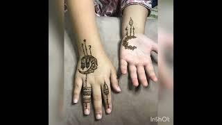 latest ramadan design|Heena tattoo design|art#mehndi #youtube #artbykainat