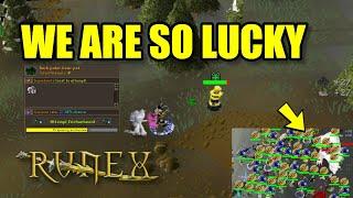 Runex RSPS: *WE GOT SO LUCKY* Making Bank From Winter Event & Winning Big at Gamble! +$50 Bond G/A