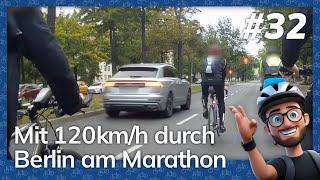 Mit 120km/h durch Berlin am Marathon – Dashcam (Berlin Cycling Diary)