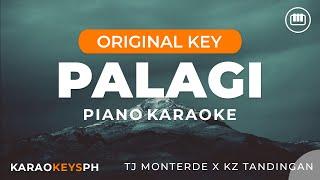 Palagi - TJ Monterde X KZ Tandingan (Piano Karaoke)