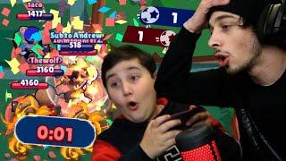 TRIO მანდილი! ბოლო წამზე გოლი?! Brawl Stars ft. Datuna&Andrew