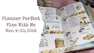 Planner Perfect Plan With Me || Nov  4 - 10th, 2024 || Full Walk Through!