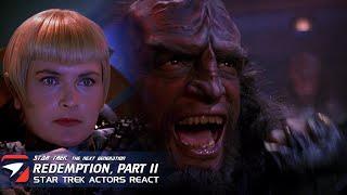 Sela | Star Trek TNG Reaction, episode 501, "Redemption II," with Denise Crosby | T7R #323 FULL