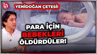 Yenidoğan çetesi skandalı! Para için bebekleri nasıl öldürdüler? Emrullah Erdinç Halk TV'de anlattı!