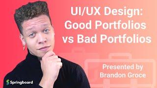 UI/UX Design: Good Portfolios vs Bad Portfolios | Episode 5