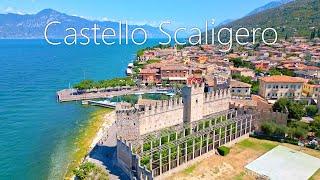 Castello Scaligero / Lake Garda / Italy - DJI Mini 3 Pro 4K Drone Video