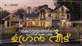 Colonial kerala home in kottayam | Best Architecture & Interior Company | Woodnest