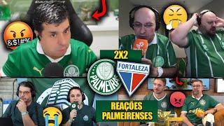 REAÇÕES dos PALMEIRENSES FURIOSOS com o EMPATE - PALMEIRAS 2X2 FORTALEZA [REACT BRASILEIRÃO 2024]