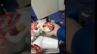 Оборудование для фасовки молочной продукции в стаканчики