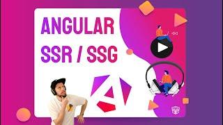 ️  Angular SSR / SSG / i18n 