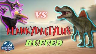 BUFFED ALANKYDACTYLUS takes on its counter GRYGANYTH  | PVP Battles | Jurassic World Alive Ep 161