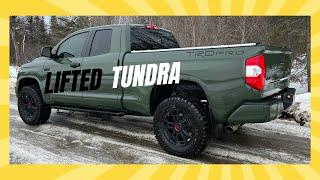 BEST LIFT for Toyota Tundra | How to install a Coachbuilder lift for 35” tires