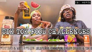 TRYING TIK TOK FOOD CHALLENGES