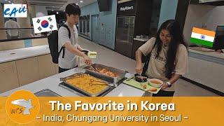 Campus tour with an Indian girl at Chungang University in Korea | The Favorite in Korea