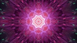 Abstract Tunnel VJ Loop Motion Background || Neon Mandala Tunnel VJ Loops || 4K VJ Loops